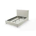thumbnail image 5 of Modus Furniture Olivia Upholstered Platform Bed in Ivory, 5 of 7