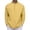 Yellow, variant on Mens Shirt Long Sleeve Crewneck Henley Shirt Lightweight Black T Shirt with Button Summer Shirts for Men