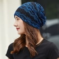 thumbnail image 4 of SikaFu Women Knitted Hat Lady Skullies Beanies Female Multifuction Beanie Hat Vintage Women Beanie Cap Women Beanies Hip Hop Cap, 4 of 6
