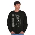 thumbnail image 4 of Funny Swing to the End Skeleton Golf Men's Crewneck Sweatshirt Brisco Brands S, 4 of 6