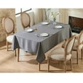 thumbnail image 3 of Xukmct Rectangle Table Cloth Waterproof Linen Tablecloth Washable Fabric Table Cover for Dining Party Christmas Weddings Birthday, 35" x 55", 3 of 8
