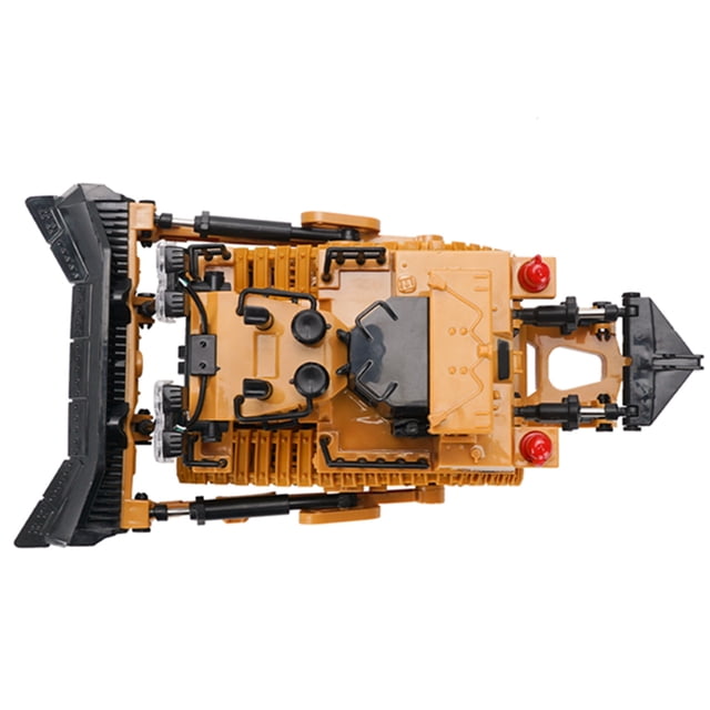 Vehículo de Ingeniería de Control Remoto Remoto 1/24 2.4GHz 9CH RC Construction Truck Engineering Car Educational Toy Para Niños Con Música Ligera