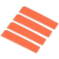 thumbnail image 1 of Uxcell 9.8"x0.7" Badminton Racket Tennis Racquet Head PU Protector Sticker Tape, Orange 4Pcs, 1 of 5