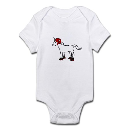 

CafePress - Roller Derby Unicorn Body Suit - Baby Light Bodysuit