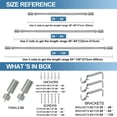 thumbnail image 4 of Urbanest 1" Sullivan Adjustable Curtain Rod, 48"-84", Pewter, 4 of 6