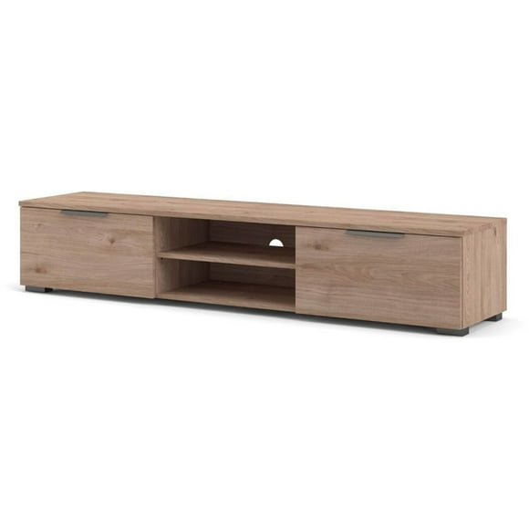 Tvilum Match Modern 68" TV Stand in Jackson Hickory