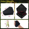thumbnail image 3 of Mouse Station Anblak Black, paquete de 6 unidades con llave, para niños y mascotas, 3 of 6