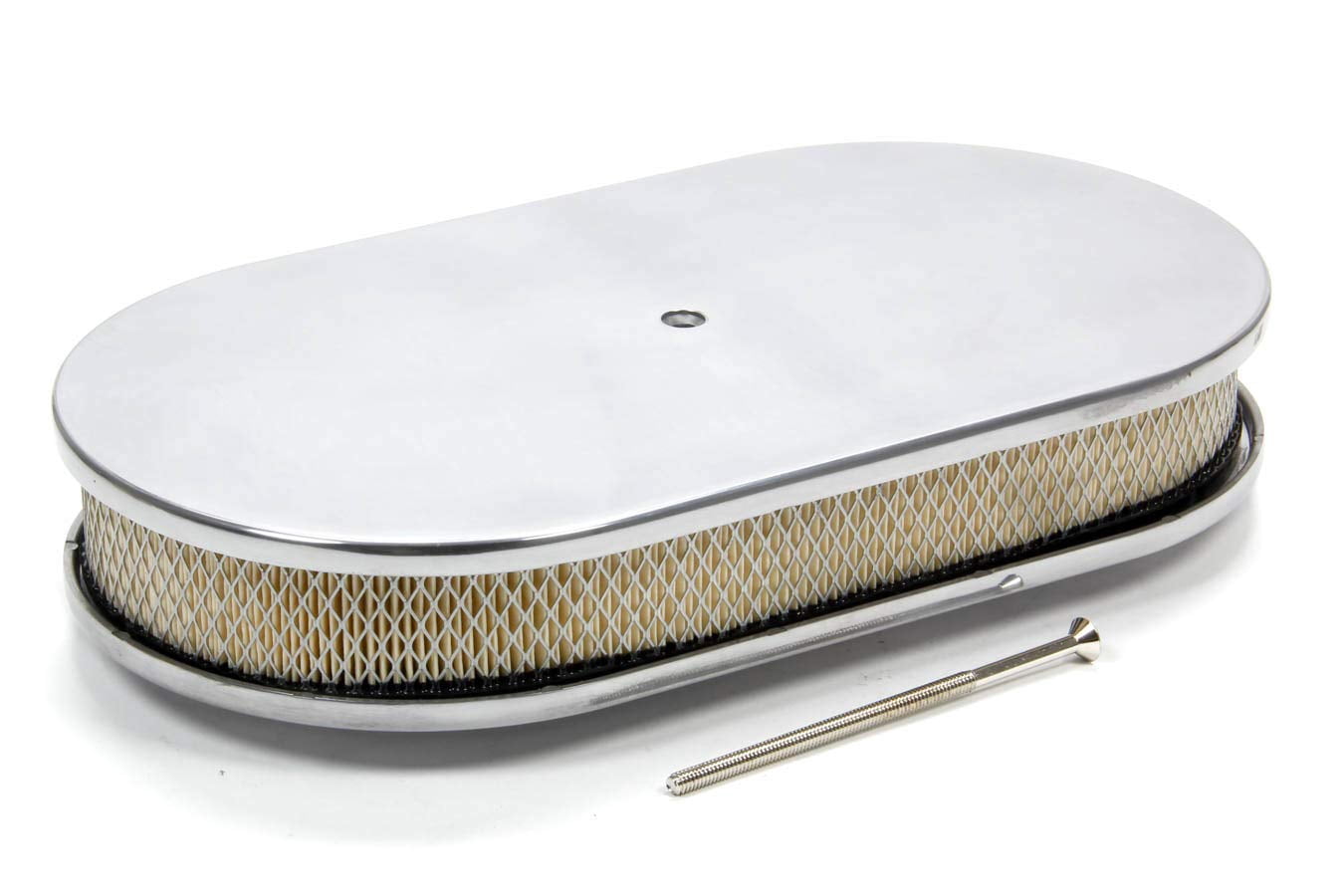 Racing Power Co-Packaged Air Cleaner Oval Polish ed