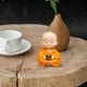 thumbnail image 4 of Figura De Monje Zen, Decoración De Bonsái De Resina, Adorno Para Meditación En El Hogar, Decoración Espiritual De Escritorio, Accesorio Para El Salpicadero Del Coche, 4 of 7