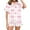 Style 12, variant on Pajamas for Women Set Short Sleeve Button Down Shirts and Shorts Valentine‘s Day Print 2 Piece Lounge Sets Cozy Womens Pj Set