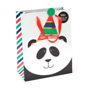 Zoomerang Happy Panda Medium Gift Bag With Greeting Card