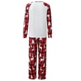 thumbnail image 6 of TGPMGRZ Christmas Family Matching Pajamas Christmas Outfits Holiday Nightwear Sleepwear Sets Long Sleeve Pjs, 6 of 6