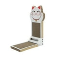 thumbnail image 1 of GROWTH TANK Chat Griffoir Vertical et Horizontal Protéger Meubles en Carton Lit de Chat Stable Blanc, 1 of 9