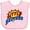 AD-Pink, variant on Inktastic Little Brother Superhero Boys Baby Bib