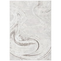 SAFAVIEH Orchard Edweena Modern Area Rug, Grey/Light Grey, 5'5" x 7'7"