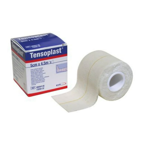 Tensoplast Elastic Elastic Adhesive Bandage White NonSterile 1" x 5 Yd 1 Ct