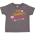 thumbnail image 3 of Inktastic I'm Daddy's Favorite with Arrow and Hearts in Pink Boys or Girls Toddler T-Shirt, 3 of 5