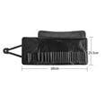 thumbnail image 5 of Bueautybox Makeup Brush Rolling Case Pouch Holder Cosmetic Bag Organizer Travel Portable 12/18/24 Slots Makeup Brushes Bag Cosmetics Case Travel Rolling Organizer Pouch, 5 of 7
