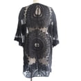 thumbnail image 5 of Plus size Cover Up for women Sexy Lace stitching Swimsuit Cover Up Open Front Cardigan Black Beach Swim Cover Ups Shermie, 5 of 5