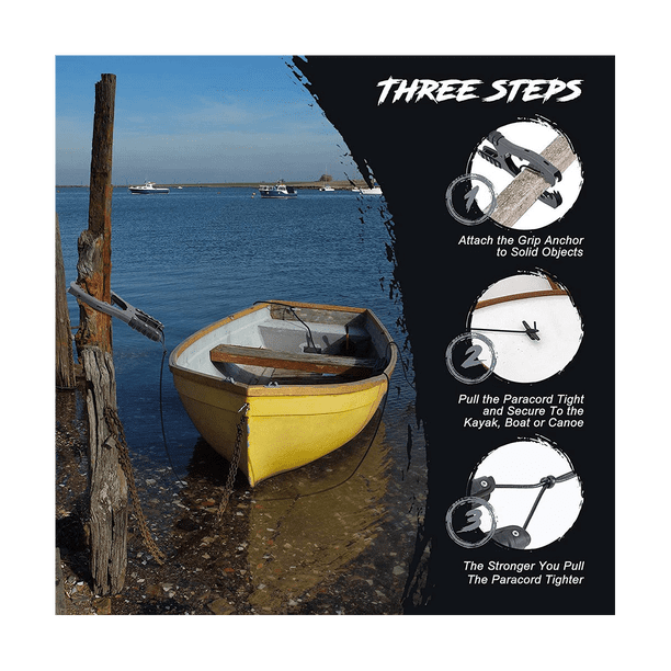 Poignée D'ancrage Pour Kayak Et Canoë – Pince à Brosse En Acier Inoxydable 304, Ouverture 10 Cm, Silencieuse, Facile à Utiliser