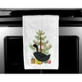 thumbnail image 3 of Carolines Treasures BB9229WTKT Blue Swedish Duck Christmas White Kitchen Towel Set of 2 Dish Towels Teal 19 X 25", 3 of 3