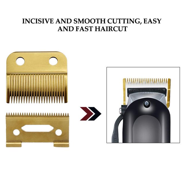 Noref Hair Clipper Blade Cutter,Electric Hair Trimmer Blade,Professional Electric Hair Clipper Blade Hair Trimmer Metal Replacement Cutter Head Tool