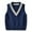 Blue, variant on GYRATEDREAM Toddler Girls Boys V-Neck Pullover School Uniform Tops Sweater Vest Kid Sleeveless Vest Top Waistcoat