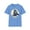 Carolina Blue, variant on Samurai Shirt, Samurai Tee, T-Shirt with Samurai