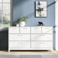 thumbnail image 5 of Goldenwarm 25 Pack Kitchen Cabinet Pulls Brushed Nickel Dresser Handle Cabinet Hardware 5in hole Center, 5 of 5