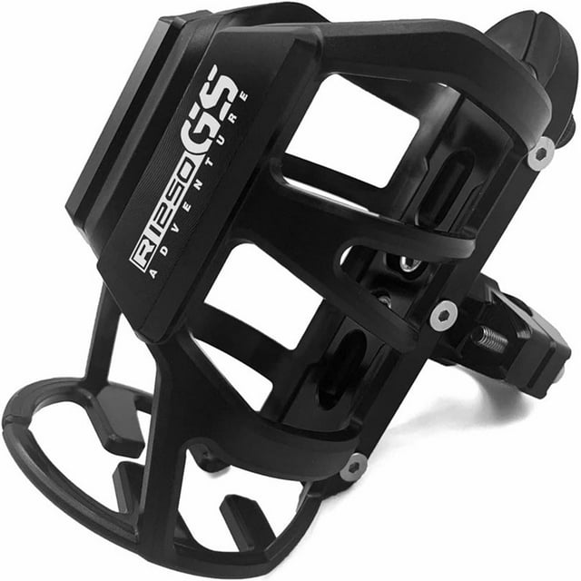 HELIAHOO pour BM-&W R1200GS R1250GS R 1200 R 1250 GS LC Adventure Accessoires Moto Bouteille d'Eau Support de Tasse de Boisson Support de Tasse de Moto Universel (Couleur : Noir) CJ912-61605