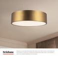 thumbnail image 3 of FM556016MB-Alora Lighting-Brisbane - 3 Light Flush Mount-4.13 Inches Tall and 16 Inches Wide-Matte Black Finish, 3 of 7