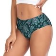 thumbnail image 2 of Fotbe Vintage Floral Calzones Estampados para Mujer – Ropa Interior de Algodón, Cómoda, Suave y Elástica-Small, 2 of 6