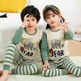 thumbnail image 1 of Conjuntos de pijamas de algodón para niñas, pijamas de Halloween para niños, conjuntos de ropa para niños, ropa de dormir de Feliz Navidad, ropa para el hogar, pijamas para niños, 1 of 4