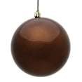 thumbnail image 1 of Adorno Bola de Dulce Mocha Vickerman de 8 cm Plástico irrompible, 1 of 5