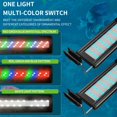 thumbnail image 3 of Luz LED para Acuario Luz Regulable para Pecera con 3 Configuraciones de Color con Temporizador y Soporte Extensible Diseño de Cuerpo Delgado para Pecera de 118 a 157 ANGGREK  Otros, 3 of 8