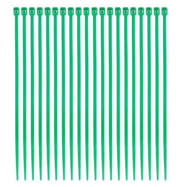 1000pcs 3x100mm Self-locking Nylon Cable Ties Multi-Purpose Fasteners for Cable Organizing Product Package (Green)