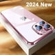 thumbnail image 4 of Funda de teléfono transparente con revestimiento de alta calidad para iPhone 16, 15, 14 Plus, 11, 12, 13 Pro Max, protección completa de lente, cubierta trasera de TPU suave a prueba de golpes, 4 of 5