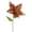 Copper, variant on Vickerman 26" Lime Velvet Poinsettia Artificial Christmas Pick, 3 per Bag