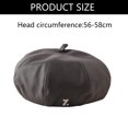 thumbnail image 2 of Sombreros para mujer, gorras de vendedor de periódicos para mujer, sombrero de boina para damas de moda, gorras de vendedor de periódicos para mujer, sombrero de boina para damas de moda, 2 of 6