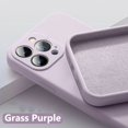 thumbnail image 3 of Funda de silicona líquida oficial de la serie 16 para iPhone 16, 15, 14, 11, 13, 12 Pro Max Plus, protección trasera a prueba de golpes, 3 of 5