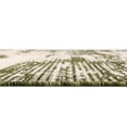 thumbnail image 4 of Unique Loom Outdoor Modern Collection Area Rug - Cartago (4' Round Green/Ivory), 4 of 6