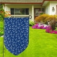thumbnail image 3 of Wukai Nautical Anchors Print Garden Flag 12.5x18 Inch Double Sided Sun-resistant Rain-resistant, Wrinkle-resistant Colorfast(Only Flag), 3 of 7