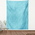 thumbnail image 4 of Ambesonne Aqua Fabric by the Yard Upholstery, Sea Motif Silhouettes Pattern, 1 Yard, Pale Sky Blue, 4 of 5