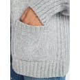 thumbnail image 4 of No Boundaries Fashion Hooded Cardigan, Women's, 4 of 5