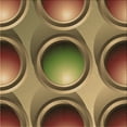 thumbnail image 1 of Ahgly Company Machine Washable Indoor Square Transitional Caramel Brown Area Rugs, 6' Square, 1 of 7