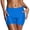 Blue, variant on EliteGoogv Swimsuit Bottoms For Women Plus Size High Waist Ruched Swim Briefs Summer Beach Pool Vacation Swimwear Purple