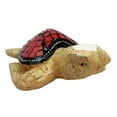 thumbnail image 2 of Balinese Wood Handicrafts Ocean Turtle With Painted Glass Shell Figurine 10"L, 2 of 6