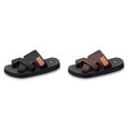 thumbnail image 1 of (2-Pack) Rinsvye Womens Summer Cloth Toe Post Flip Flops Outdoor Leisure Comfortable Beach Sandals Holiday, 1 of 9