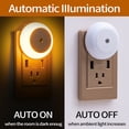 thumbnail image 4 of 4-piece round intelligent light-controlled induction light, small night light, multi-color light, smart home light, 4 of 6