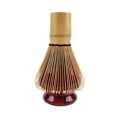 thumbnail image 2 of Kearding Juego de Matcha 3 en 1, batidor de bambú seguro, cucharadita, cuenco de cerámica, juegos de té tradicionales, tienda de bebidas para el hogar, Teteras rojo Kearding HA010720-05B, 2 of 6